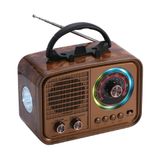 Piranha 7898 Retro FM Radyo Bluetooth Hoparlör