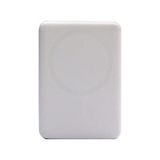 Piranha 9020-B Magsafe Powerbank / 5000MAH Taşınabilir Kablosuz Şarj Cihazı / 15W Kablosuz - 20W Hızlı Şarj - Beyaz