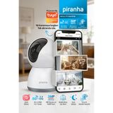 Piranha 9927 WiFi Akıllı Ev Kamerası 360° 1080p 3MP Tuya Gece Görüşlü Geniş Açı Güvenlik Kamerası