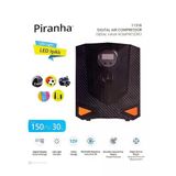 Piranha Dijital Hava Kompresörü Lastik Hava Pompası 150 Psi