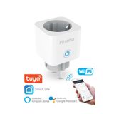 Piranha Tuya Destekli Akım Korumalı 2.4GHz Kablosuz Akıllı Wi-Fi Priz 45525