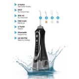 Pirantech AquaDent Pro Şarjlı Ağız Duşu | 4 Başlıklı Diş Arası Temizleme Cihazı