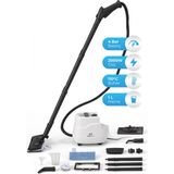 Pirantech CB-103A Güçlü Buharlı Temizlik Makinesi | Ev Tipi Kimyasalsız Hijyen - Beyaz