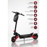 Pirantech D2PRO Elektrikli Scooter 1000W-2000W Güç - Kırmızı