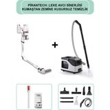Pirantech ES-330 Pro Dikey Süpürge & KT-503 Koltuk ve Halı Yıkama Makinesi - Beyaz