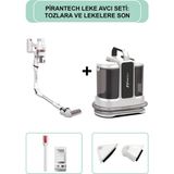 Pirantech ES-330 Pro Kablosuz Dikey Süpürge & KT-703 Koltuk ve Halı Yıkama Makinesi - Beyaz