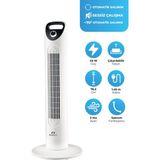 Pirantech Ev-30 Kule Tipi Vantilatör | Sessiz Çalışma | Şık ve Modern Tasarım | Ev ve Ofis Kullanımı - Beyaz