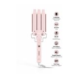 PiranTech KS-33 Wag Maşası 3x25 mm 120W Su Dalgası Saç Maşası