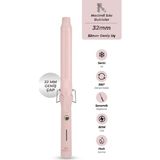 Pirantech KS-332 32MM Kalın Saç Maşası - Hacimli Doğal Dalga ve Bukle Yapıcı 80W - Pembe