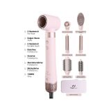 PiranTech KS-611 Airbreeze Pembe Saç Şekillendirme ve Kurutma Seti