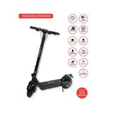 pirantech X9 Elektrikli Scooter - Çıkartılabilir Bataryalı 850W Katlanabilir Scooter