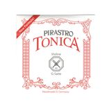 Pirastro 412421 Tonica sentetik çekirdek G tel, keman için, sentetik/gümüş zarf, 4/4 boyut