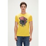 Pirate T-Shirt Hardal Baskılı Erkek Tişört