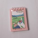 Piraye Gift Manzara Tasarımlı Mini Not Defter - -- - Not Defteri - Standart