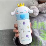 Piraye Gift Sanrio Cinnamoroll Termoslu Kapaklı Kupa - Antrasit - Beyaz