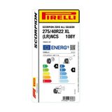 Pirelli 275/40R22 108Y Xl Scorpıon Zero All Season Ncs Dört Mevsim Lastigi 2026
