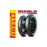 Pirelli Diablo Rosso Sport 110/70-17 54s Ve 150/60-17 66s Takım Motosiklet Lastiği