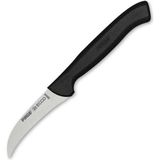 Pirge 38044 Ecco Siyah 7.5 CM Kıvrık Eğri Sebze Dekor Bıçağı