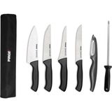 Pirge Gastronomi Bıçak Seti Çantalı 6'lı Set