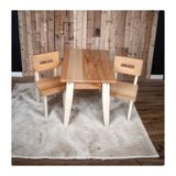 Piri Ahşap Çocuk Ders Çalışma Masası - Ahşap - Beyaz - 50x65