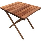 Piri Ahşap Katlanır Piknik ve Kamp Masası - Şeffaf - 49x59