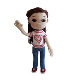 Pırılım Bebek Amigurumi Organik Oyuncak