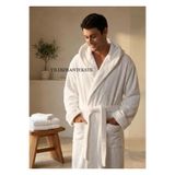 PIRILTI COLLECTION Microcotton Kapşonlu Bornoz(M-10XL BEDEN ARASI ÖLÇÜLERDE)
