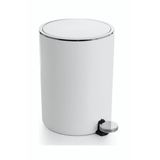 pirimanova, Primanova Lenox Pedallı 5 Litre Çöp Kovası Beyaz, TYC00545503647