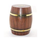 Pirinc Ahsap Fici Kumbara 18 Cm Wb536
