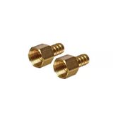 Pirinç Dişi Hortum Rekoru 1/4 - 10 Mm - 1 Adet