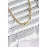 Pirinç Gold Renk 60 Cm Zincir Kadın Kolye - Ebj250927w38046