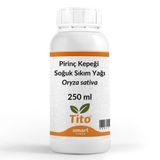 Pirinç Kepeği Soğuk Sıkım Yağı Oryza sativa 250 ml