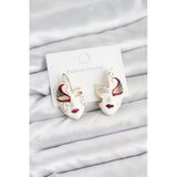 Pirinç Maske Model Kadın Küpe - Tj-Bkp11588