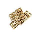 Pirinç Mini Yaprak Menteşe 30X20X18 mm – 3 cm Mini Kapak Menteşesi / 5 Adet