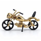 Pirinç Motosiklet Maketi Dekoratif Motor Modeli 3203