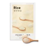 Pirinç Özlü Aydınlık ve Pürüzsüz Görünüm Sunan Yaprak Maske MISSHA Airy Fit Sheet Mask (Rice)