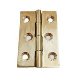 Pirinç Sabit Yaprak Menteşe 80X40X2 mm – 8 cm Dekoratif Menteşe / 5 Adet