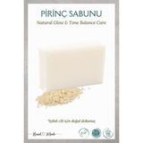 Pirinç Sabunu – Cilt Tonunu Eşitleyen %100 Doğal El Yapımı Sabun, 115 gr