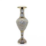 Pirinç Sedefli Vazo 60 Cm Liv1797
