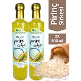 Pirinç Sirkesi 500 ml 2'li Paket - Organik Doğal Fermente