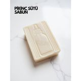 Pirinç Sütü Sabunu – Kojik Asit Katkısı ile El & Yüz Doğal Aydınlatıcı ve Nemlendirici (100-120 gr)