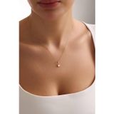 Pırlant 14 Ayar Yıldız Altın Kolye