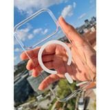 Pirok Store iPhone 17 Pro (6.3 Inç) Magsafe Uyumlu Sararmaz Sert Mika Ince Hafif Telefon Kılıfı - Şeffaf