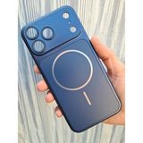 Pirok Store iPhone 17 Promax (6.9 Inç) Uyumlu Darbeye Dayanıklı Ultra Ince Pc Premium Telefon Kılıfı - Lacivert - iPhone 17 Pro Max