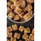 Pirsefa Antep Fıstıklı Kadayıflı Çifte Kavrulmuş Lokum 400 g Kutu