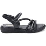 Pisagor PS-32380 Kadın Günlük Sandalet - Siyah