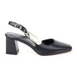 Pisagor PS-32530 6 cm Topuklu Kadın Stiletto Ayakkabı - Siyah