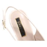 Pisagor PS-32650 8,5 cm Topuklu Kadın Arkası Açık Stiletto Ayakkabı - Siyah
