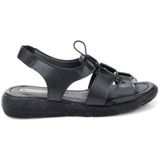 Pisagor PS-33250 Kadın Günlük Sandalet - Siyah