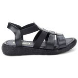 Pisagor PS-33270 Kadın Günlük Sandalet - Siyah